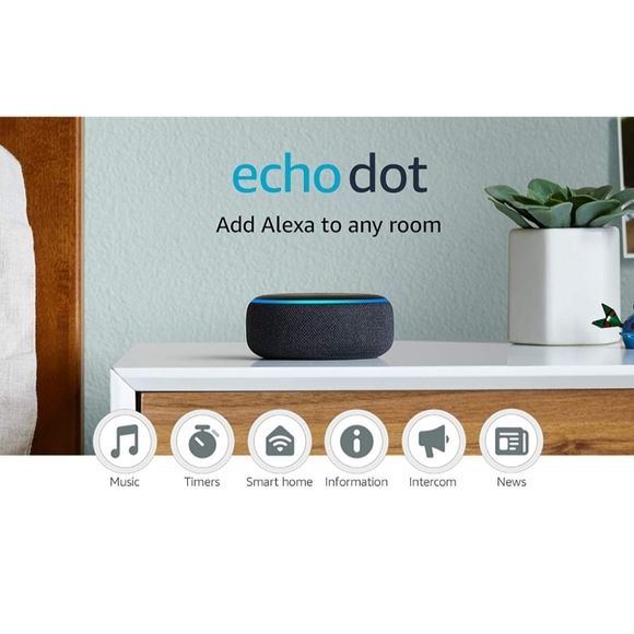 NIB never opened echo dot 3rd generation tell Alexa what you need - Picture 4 of 4